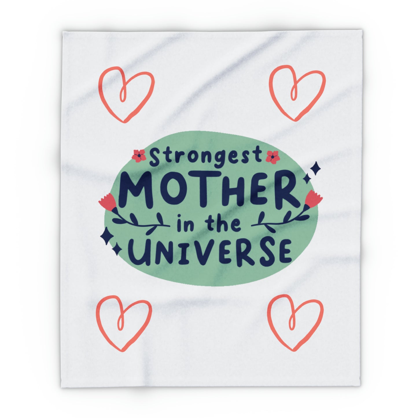 Strongest Mother In The Universe Fleece Blanket