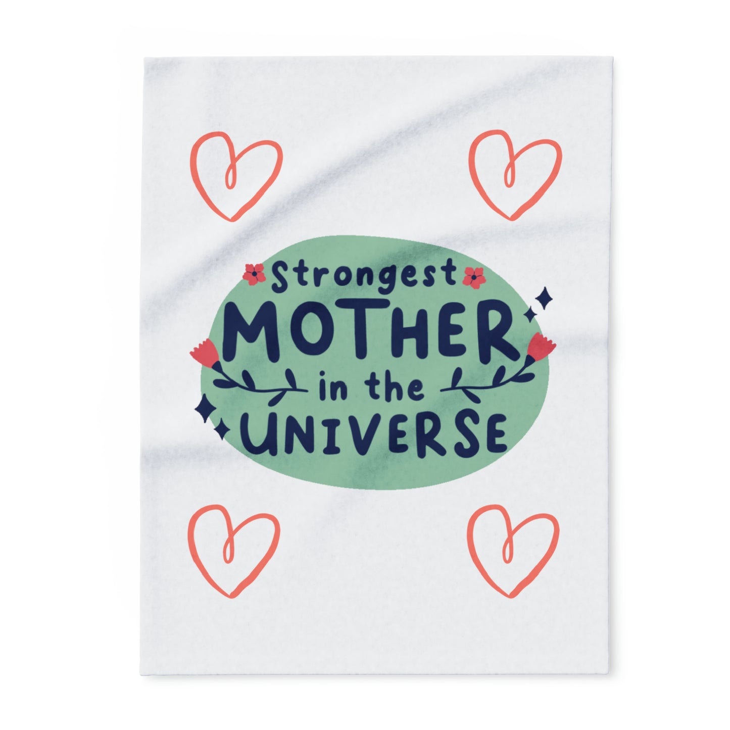 Strongest Mother In The Universe Fleece Blanket