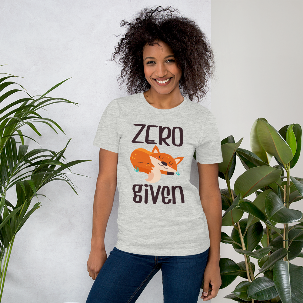 Zero Fox Given T-Shirt