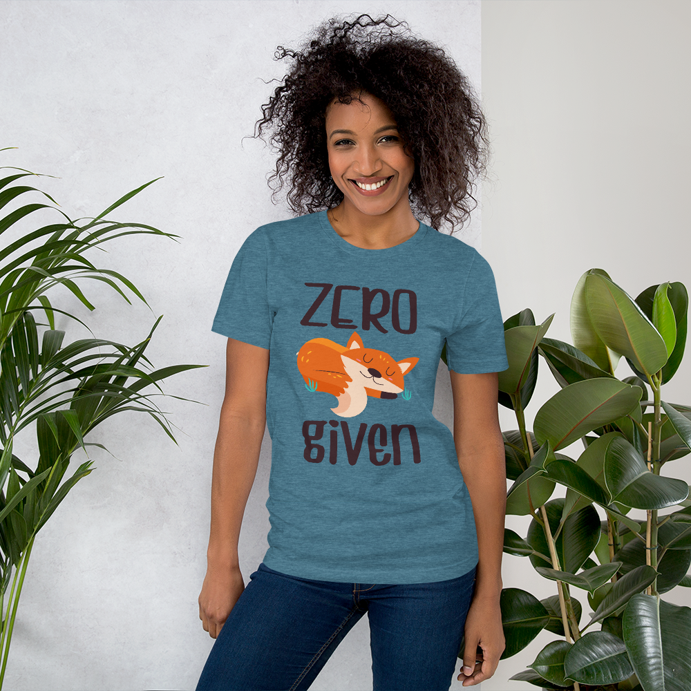 Zero Fox Given T-Shirt