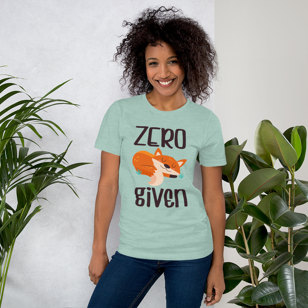 Zero Fox Given T-Shirt