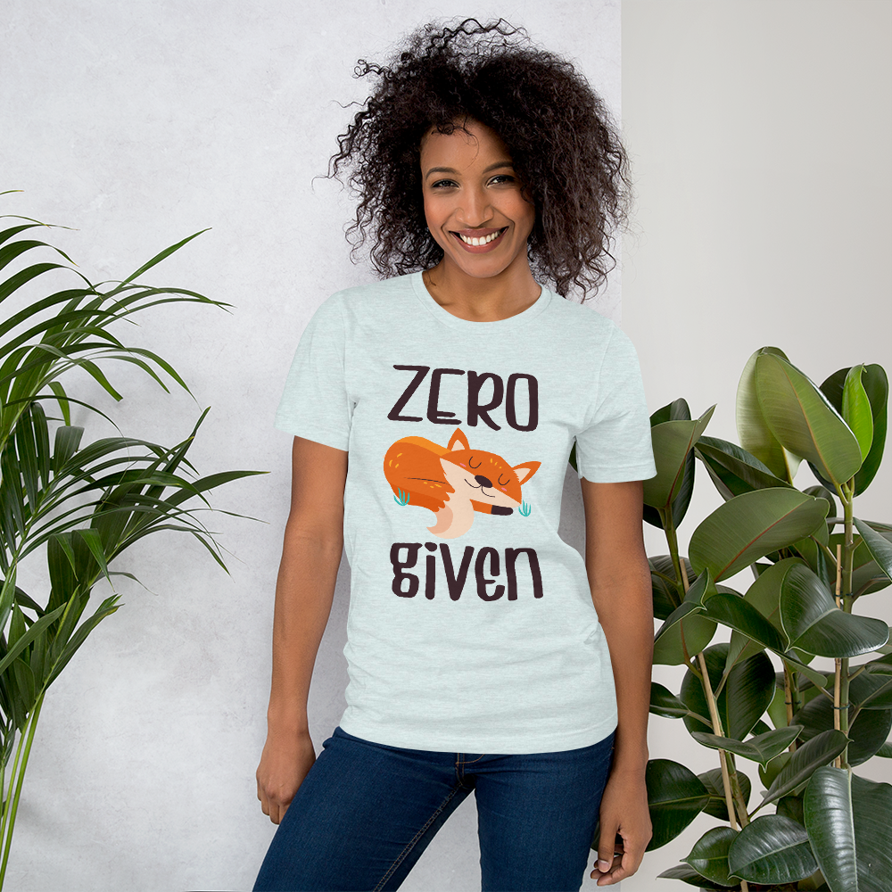 Zero Fox Given T-Shirt