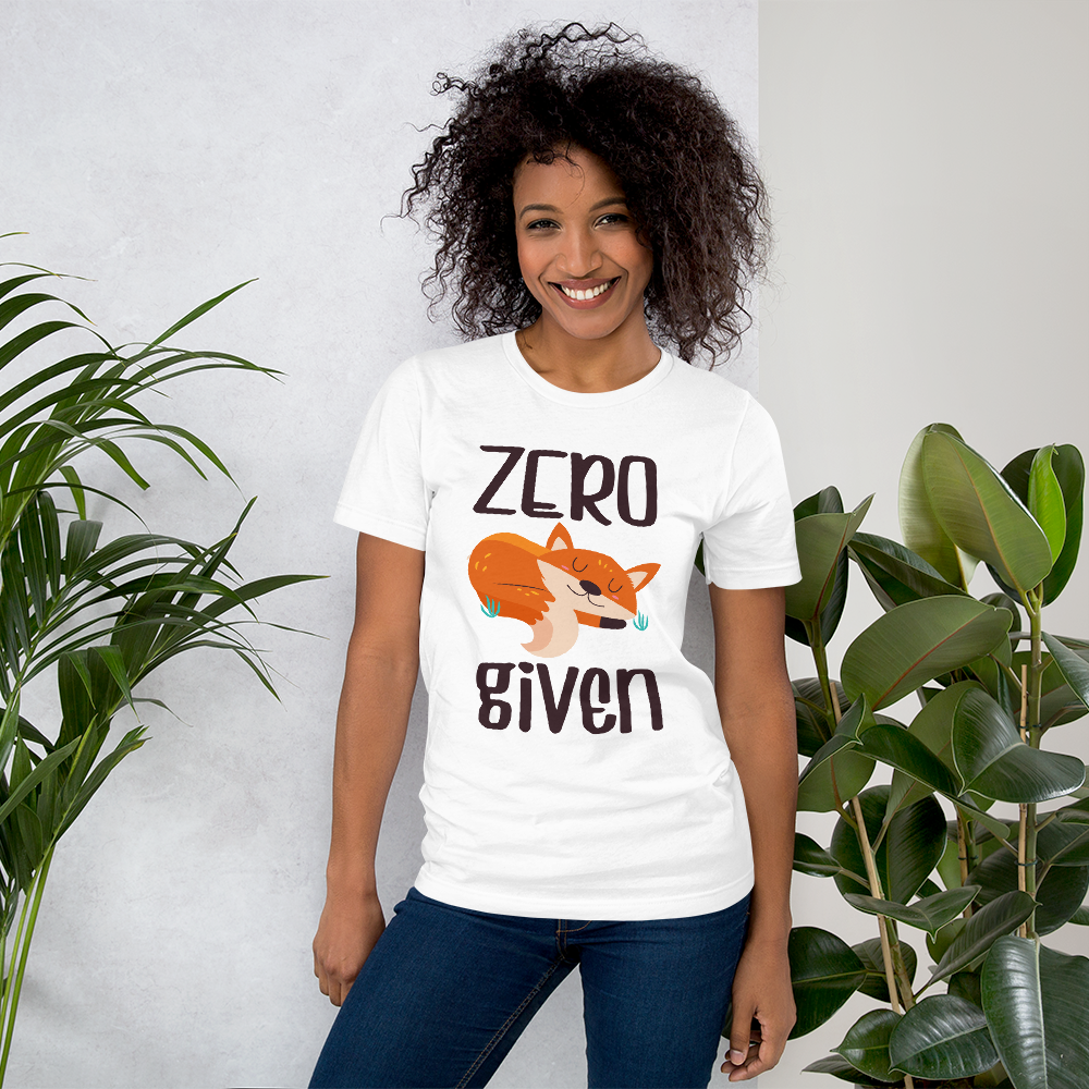 Zero Fox Given T-Shirt